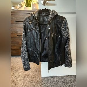 J2 Faux Leather light jacket